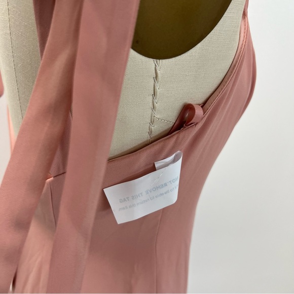 Fame and partners pink midi dress us8 - Picture 4 of 5